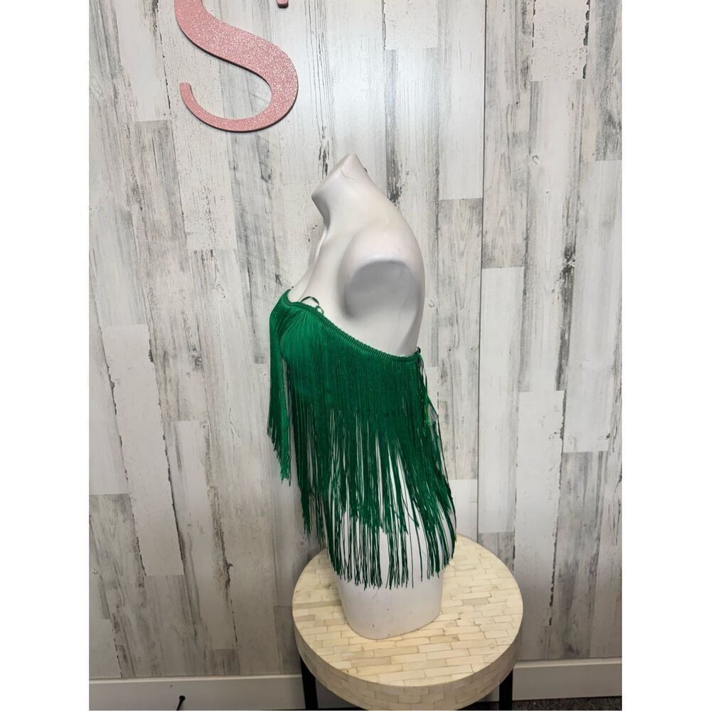 Sincerely Jules Fringe Halter Top and Skirt Set Women's Size small - Picture 4 of 16